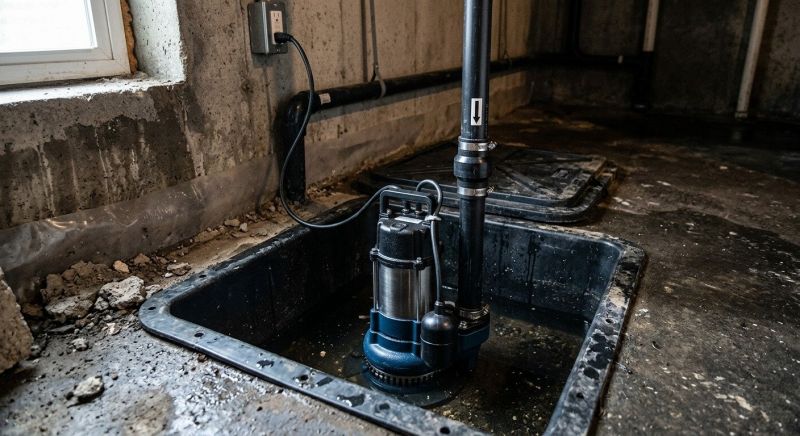 Basement Drainage Installation in Tuscaloosa, AL