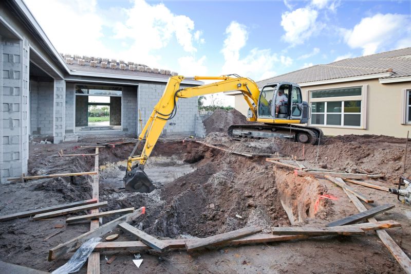 Construction Excavation in Houston, TX
