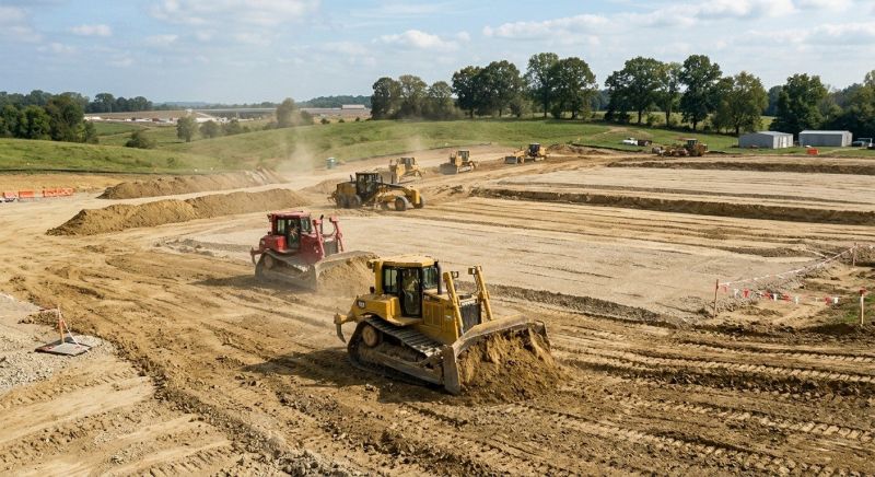 Land Leveling in Houston, TX