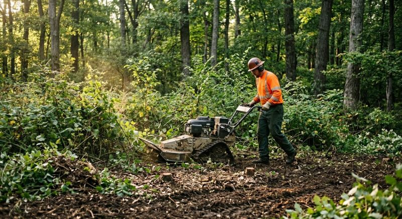 Underbrush Clearing in Marietta, GA