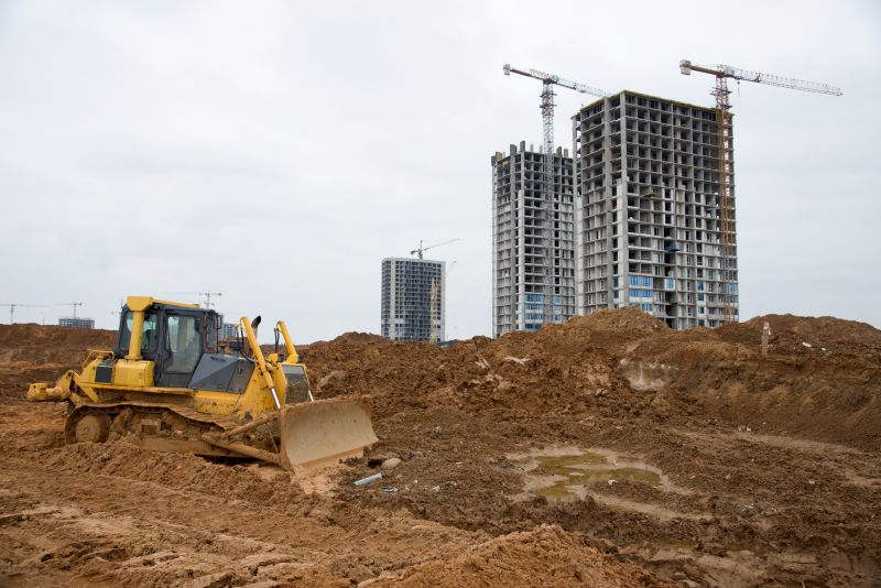 Bulldozer Clearing in Houston, TX
