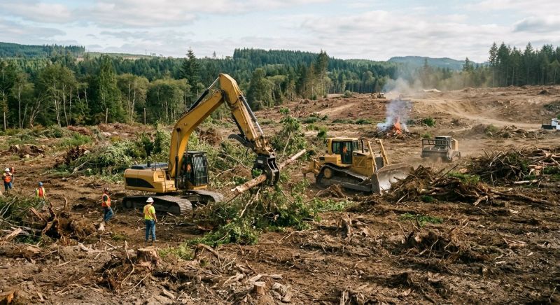 Commercial Land Clearing in Marietta, GA