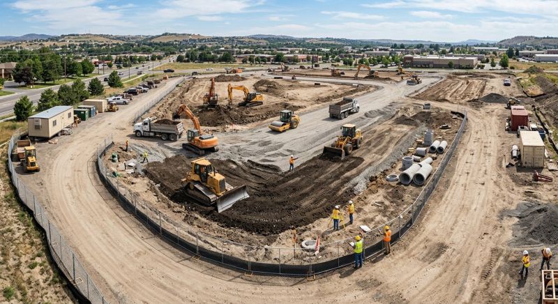 Commercial Site Preparation in Salt Lake City, UT