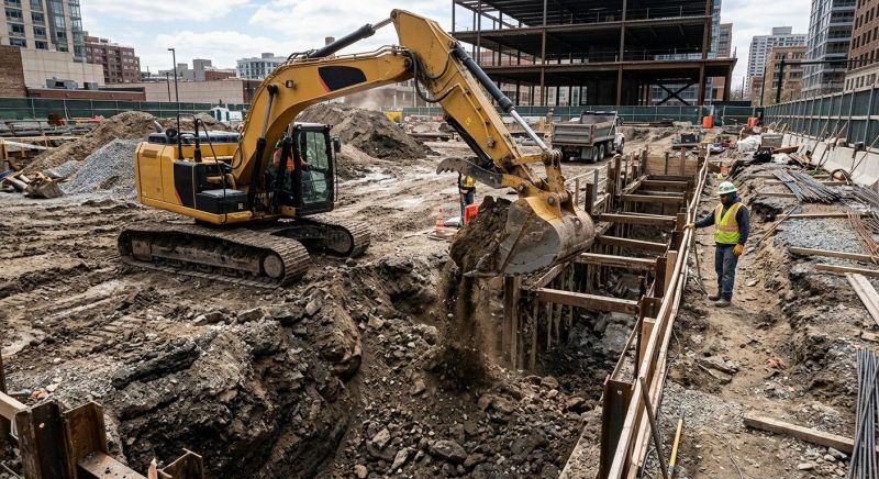 Construction Excavation in Houston, TX