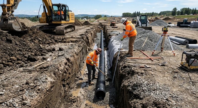 Drainage Ditch Excavation in Atlanta, GA