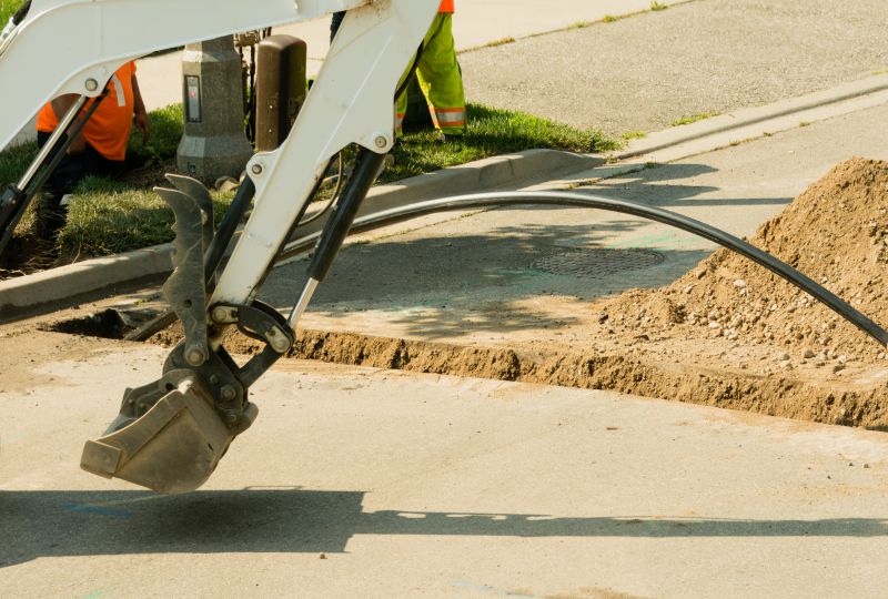 Electrical Line Trenching in Houston, TX