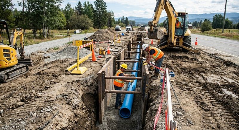Gas Line Excavation in Houston, TX