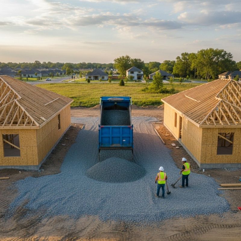 Gravel Spreading in Calvert County, MD