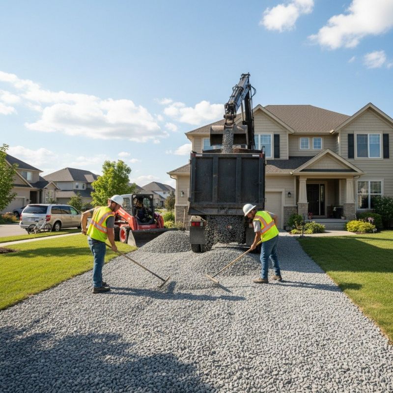 Gravel Spreading in Waldorf, MD