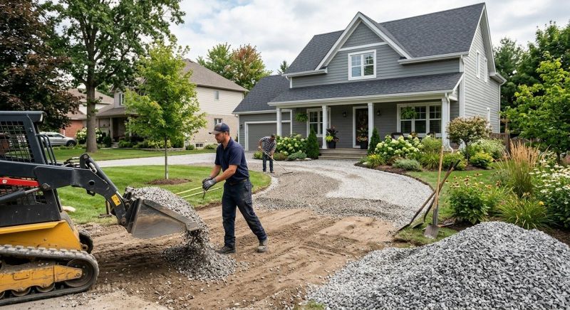 Gravel Walkway Installation in Waldorf, MD