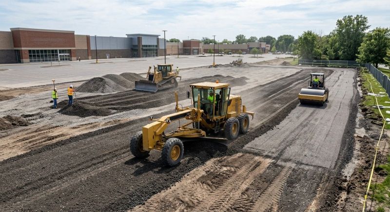 Parking Lot Leveling in Provo, UT