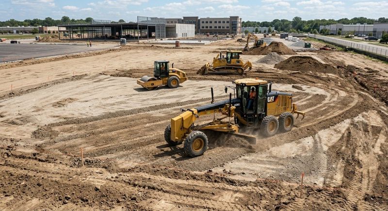 Parking Lot Leveling in Layton, UT