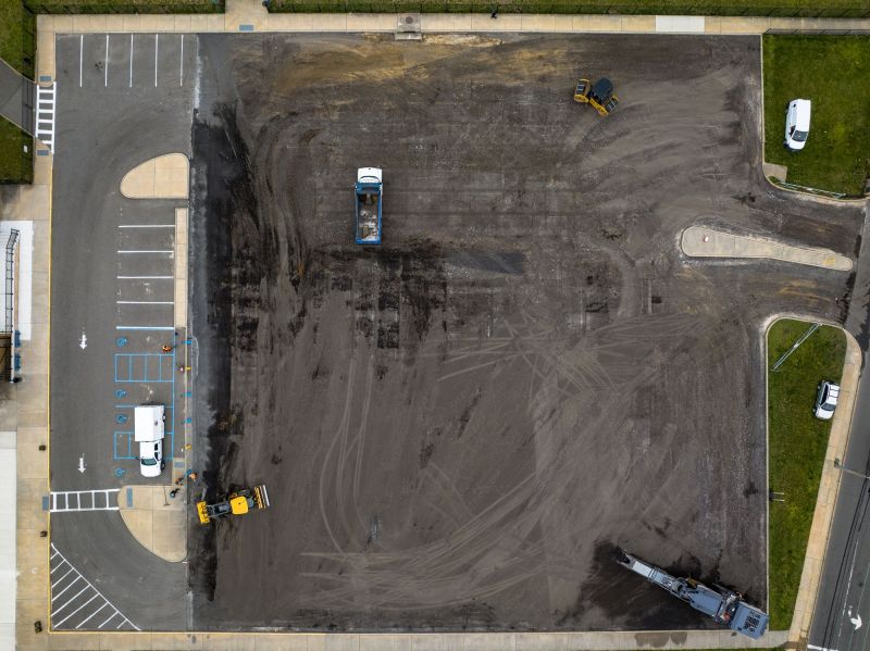 Parking Lot Leveling in Katy, TX