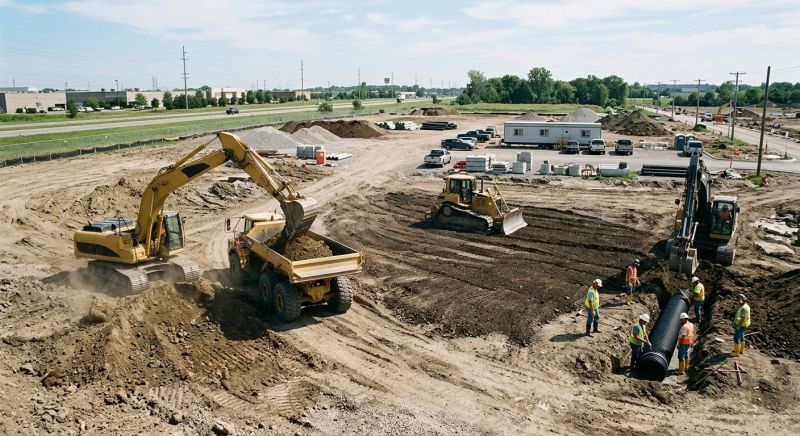 Parking Lot Site Preparation in Atlanta, GA