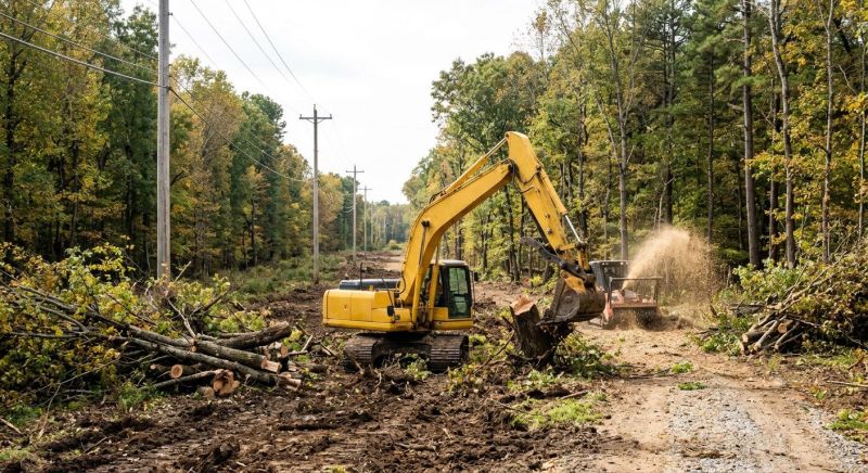 Property Line Clearing in Marietta, GA