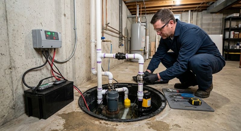 Sump Pump Installation in Auburn, AL