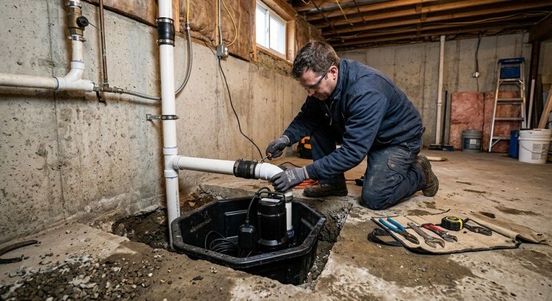 Sump Pump Relocation in Pompano Beach, FL